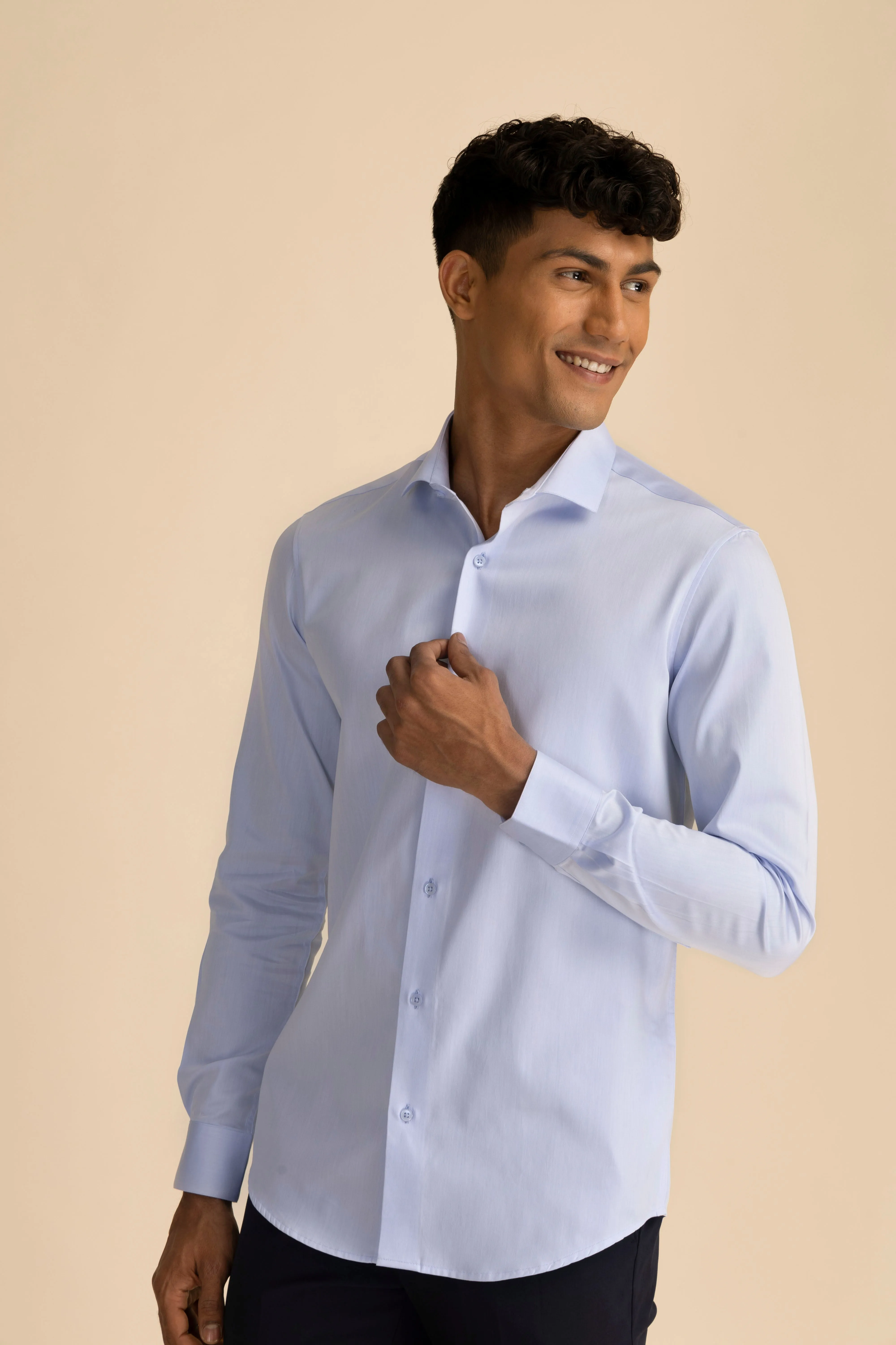 Sky Sateen Shirt