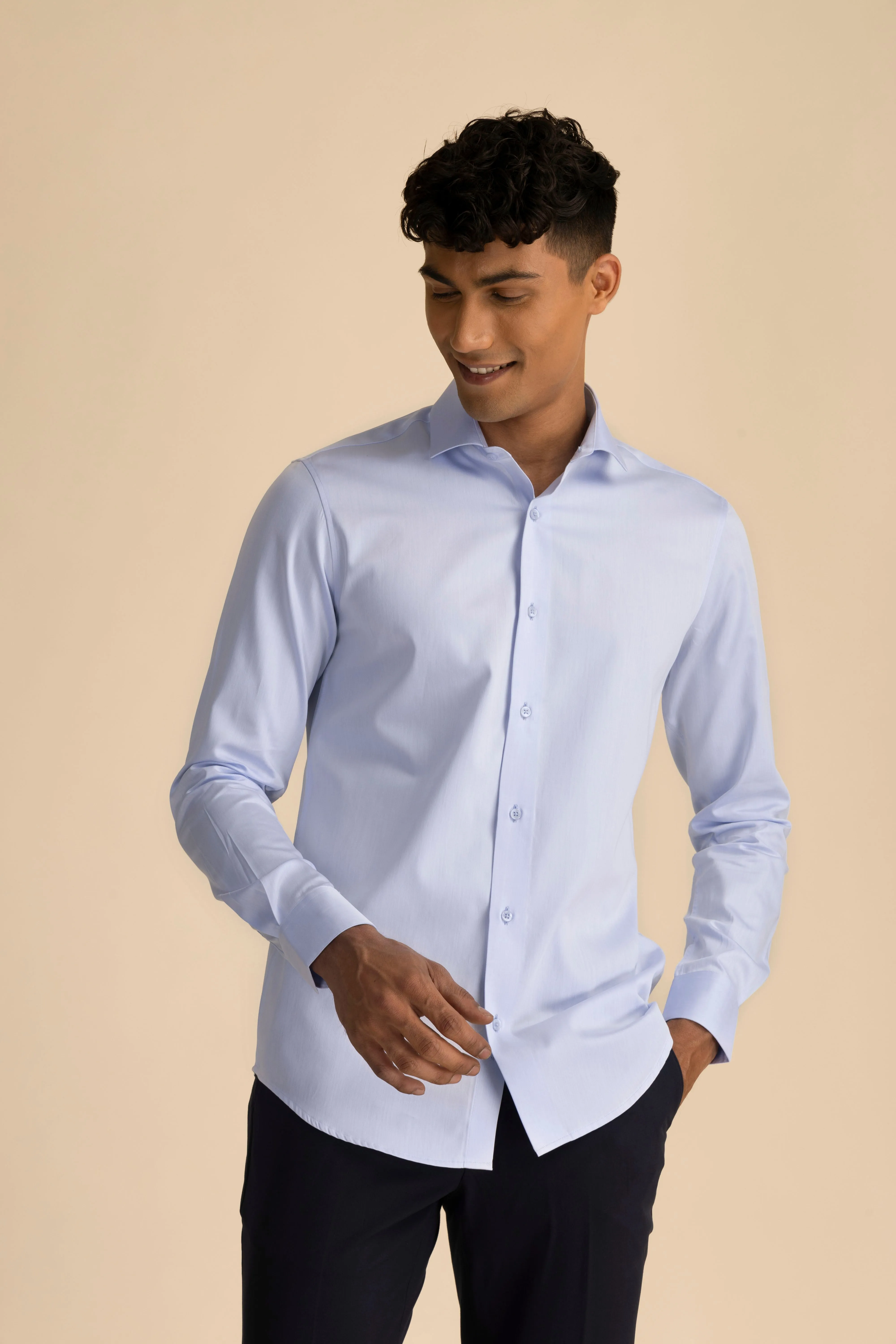 Sky Sateen Shirt