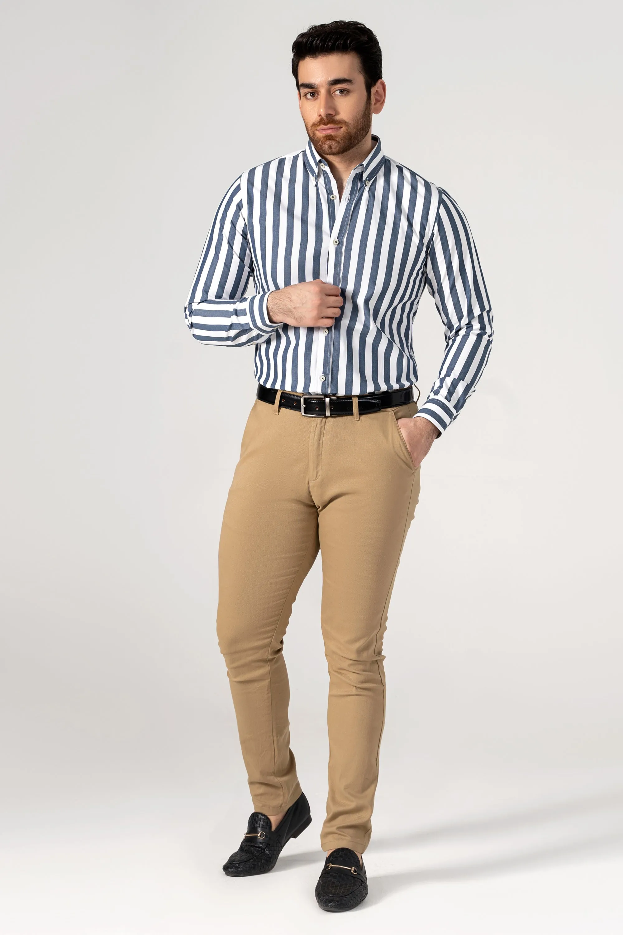 SMART SHIRT BLUE STRIPES