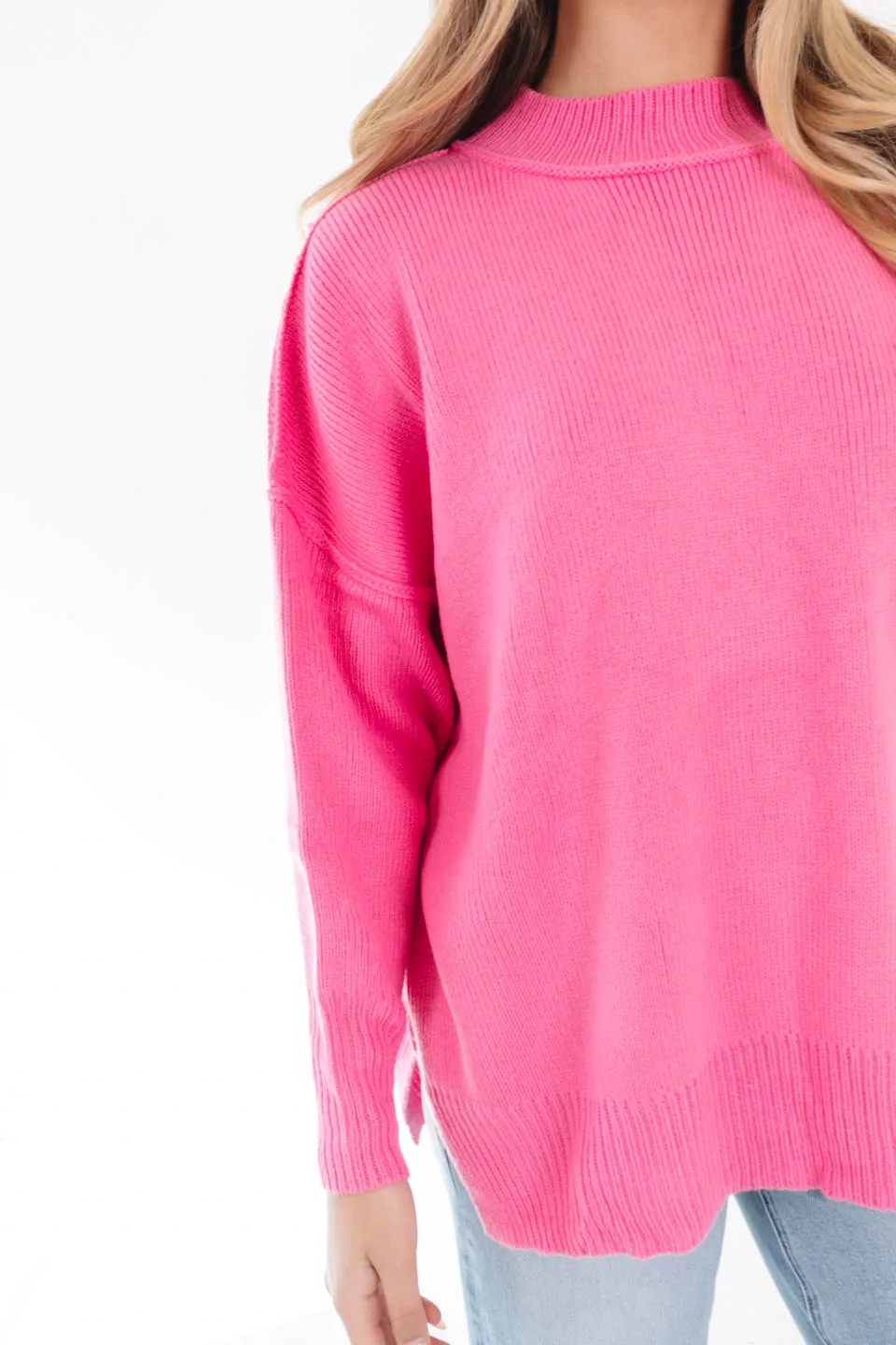 So Obsessed Sweater - Pink