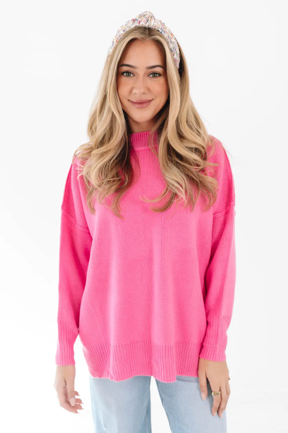 So Obsessed Sweater - Pink