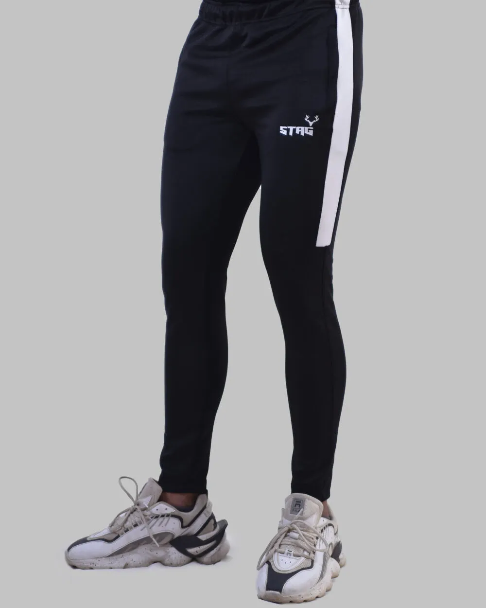 Stag Essential Joggers (Black & White)