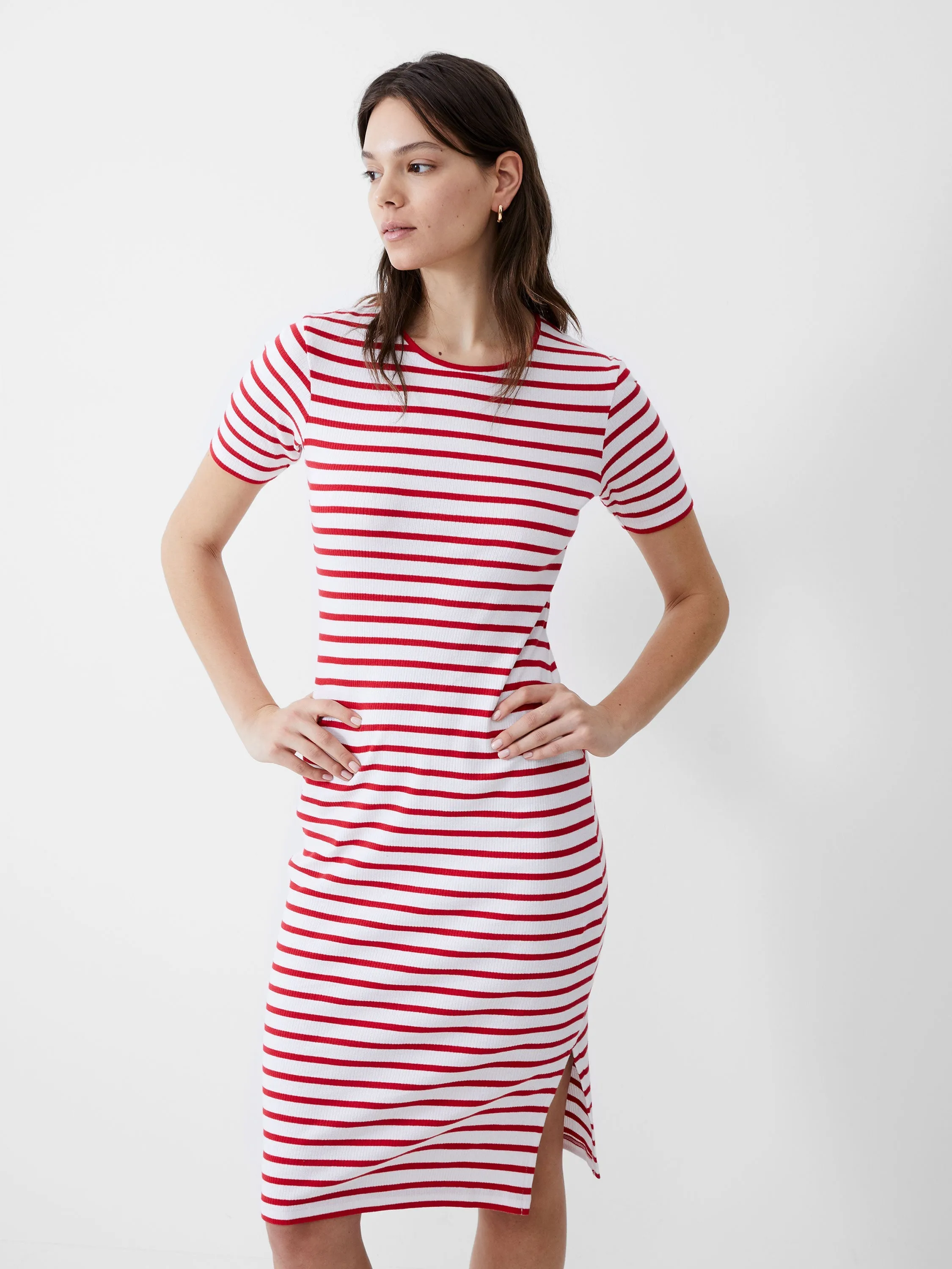 Stripe Rib Dress