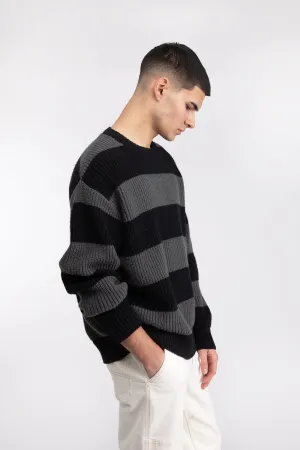 STRIPED CREWNECK SWEATER