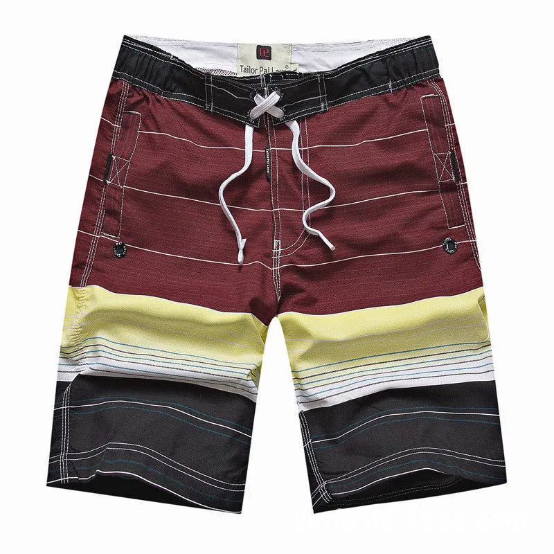 Summer New Casual Bermuda Surf Loose Quick Dry Boardshorts Good Quality Nine Colors Swimwear