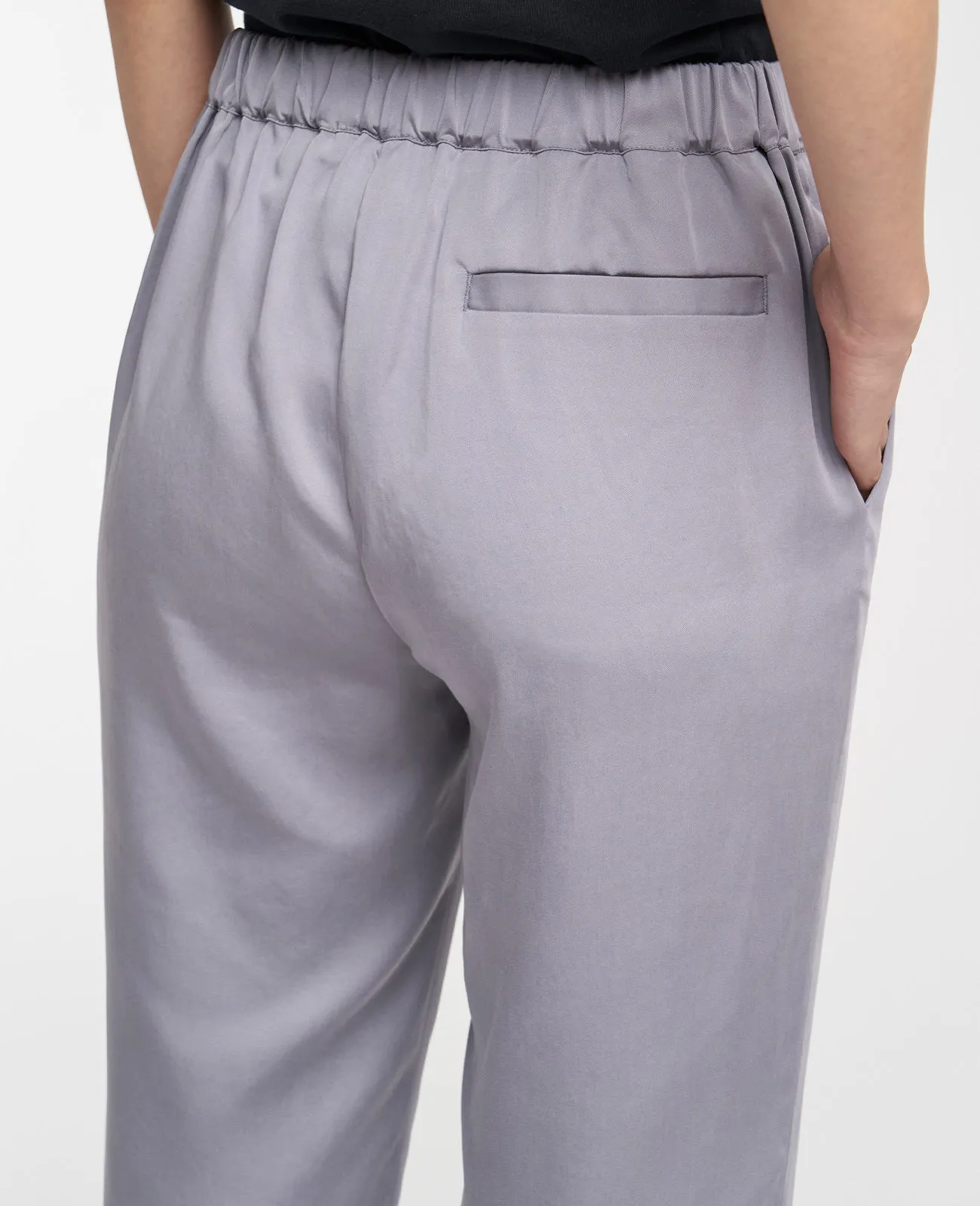 Tencel slouchy pant