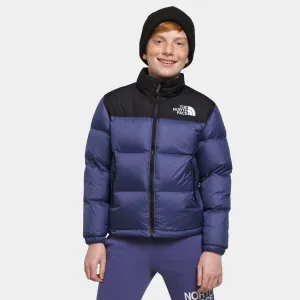 The North Face Junior Boys' 1996 Retro Nuptse Jacket / Cave Blue