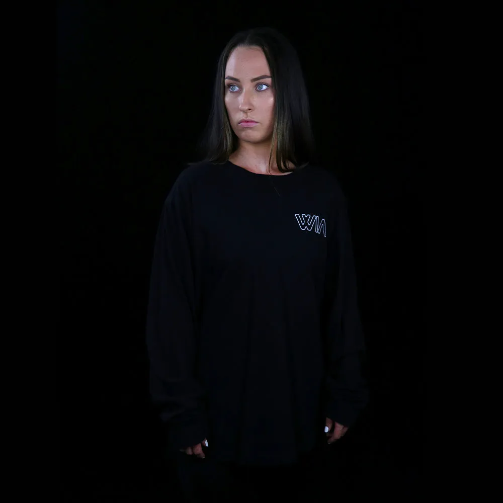 The Static - Long Sleeve T-Shirt Black