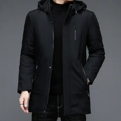 Top Quality Warm Thick Winter New Brand Casual Fashion Mens Parka