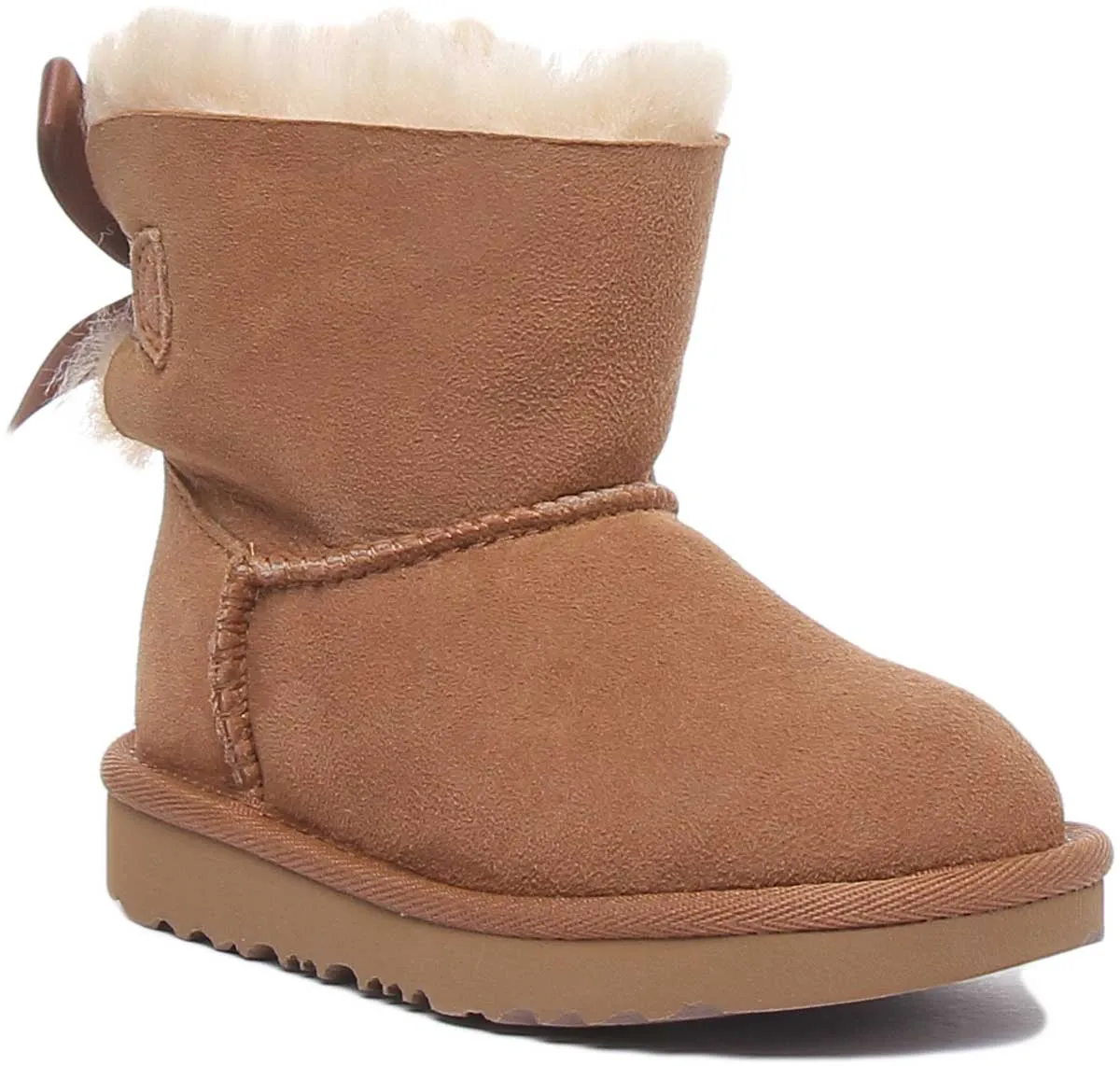 Ugg Australia T Mini Baily Bw In Chestnut For Kids