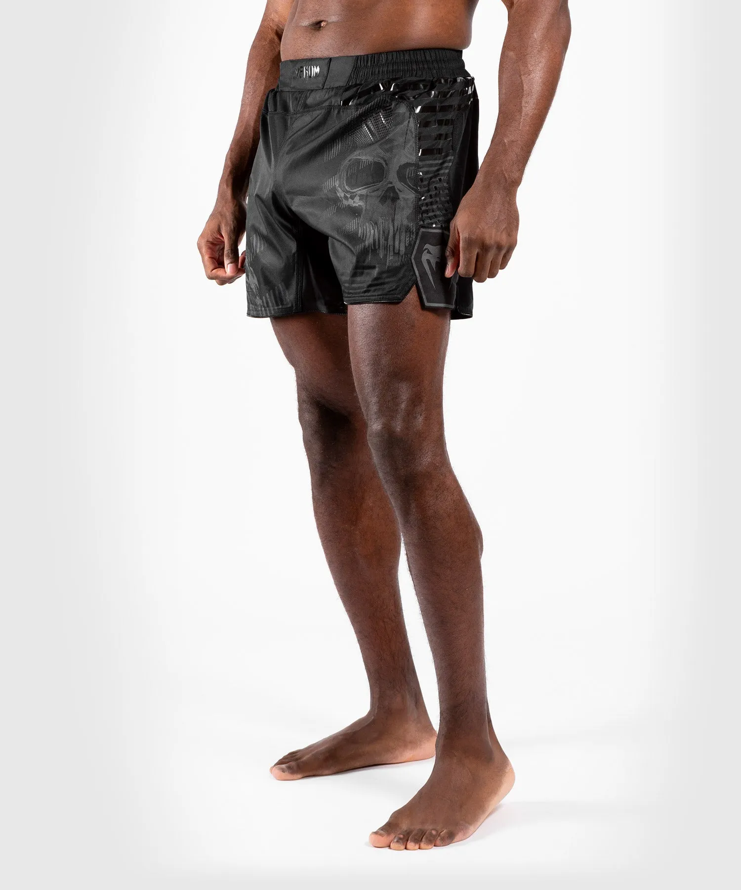 Venum Skull Fightshorts - Black/Black