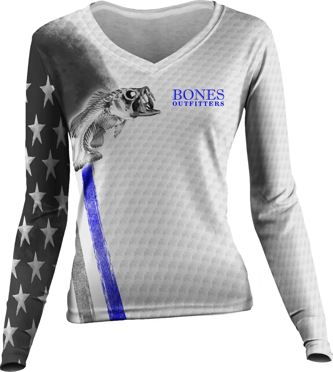 Womens Bass Stars & Stripes Long Sleeve