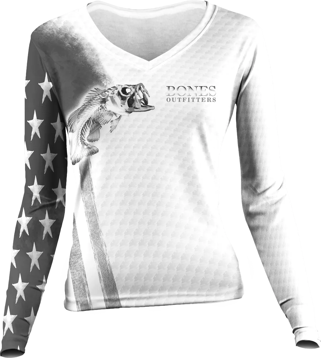 Womens Bass Stars & Stripes Long Sleeve