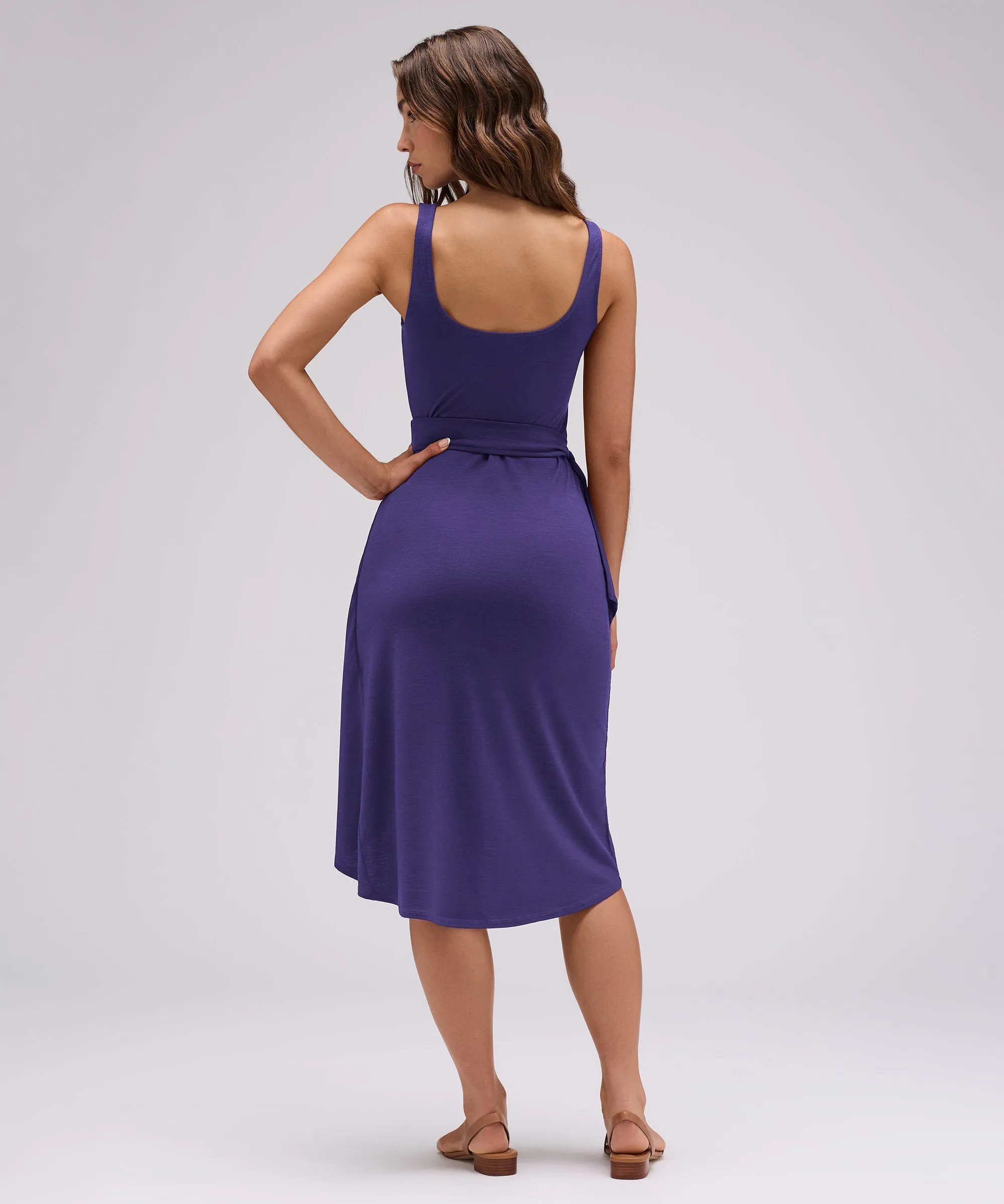 Women's Merino Tie Dress