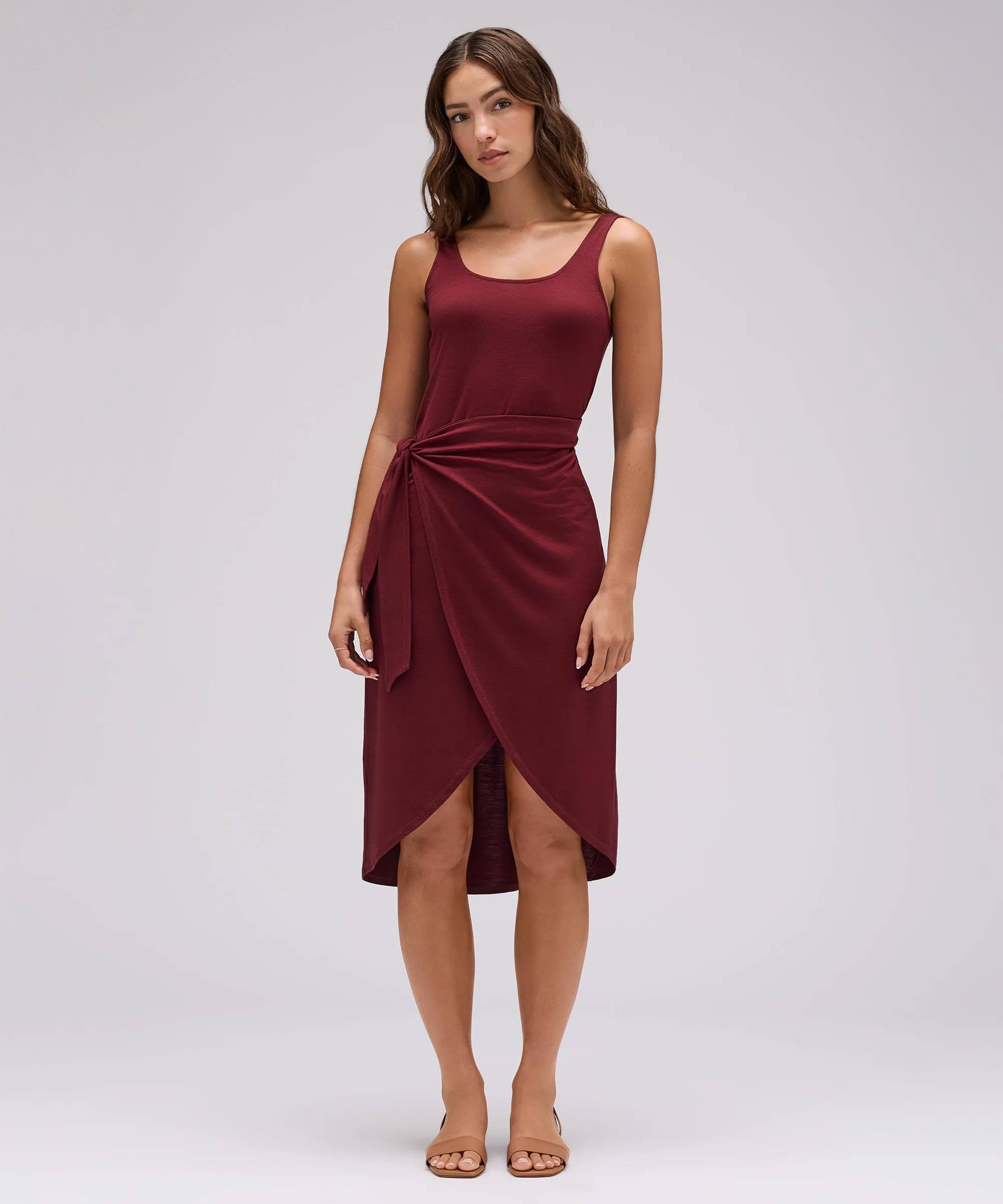 Women's Merino Tie Dress