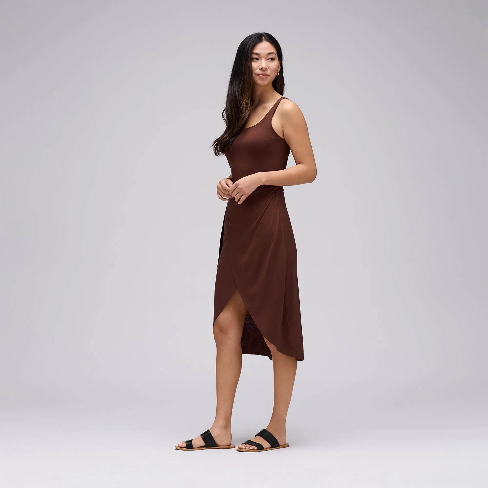 Women's Merino Tie Dress